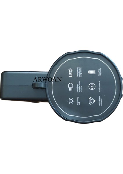 GK6697 Uzun Menzilli LED Projektör Fener 10W Güçlü Aydınlatma 7 Saat Çalışma Süresi Taşınabilir Şarjlı El Feneri indirimleri