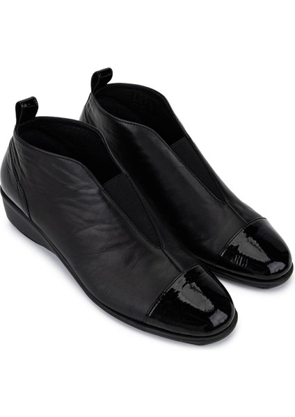 Kadın Hakiki Deri Siyah Casual Bot 611 E4434-31 Bn Bot SK25-26 Black/black fiyatları