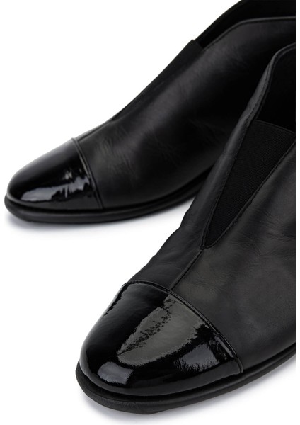 Kadın Hakiki Deri Siyah Casual Bot 611 E4434-31 Bn Bot SK25-26 Black/black fırsatları