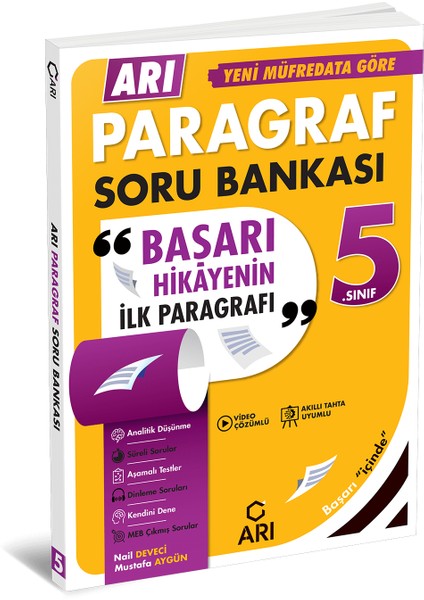 5. Sınıf Arı Paragraf Soru Bankası - Mustafa Aygün