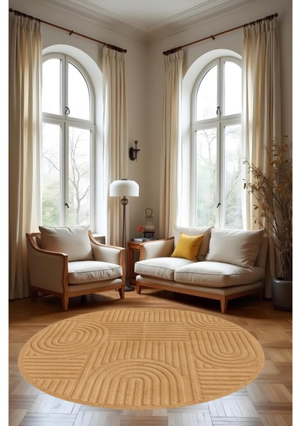 Dijital Bukleli Bohem Desen Oturma Odası Halısı Salon Halısı Mutfak Halısı Çocuk Odası Halı Yolluk