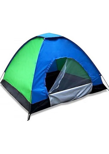 Kolay Kurulumlu Taşınır Su Geçirmez Sineklikli Pratik Kamp Çadırı 2-3 Kişilik (200X150X110) fırsatları