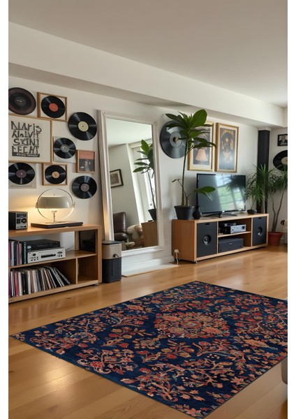 Makinede Yıkanabilir Klasik Desen Kaymaz Taban Leke Tutmaz Salon Halısı Mutfak Halısı ve Yolluk modelleri