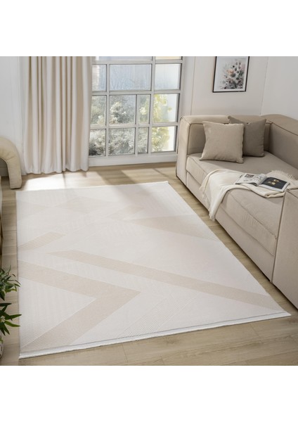 Sahra Serisi Kalın Akrilik Dokuma Salon Mutfak Koridor Kesme Yolluk Dokuma makine halısı