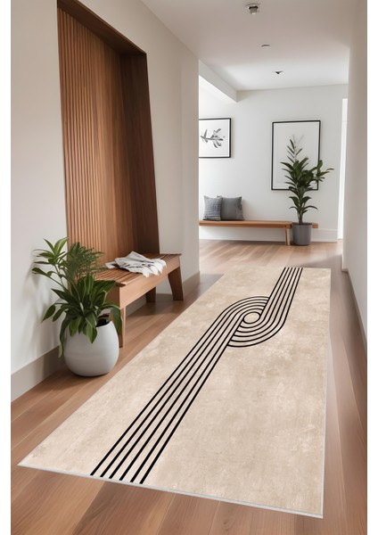 Bohem Bej Halı - Dijital Yıkanabilir Kaymaz Taban Leke Tutmaz Salon Halısı Mutfak Halısı ve Yolluk fiyatları