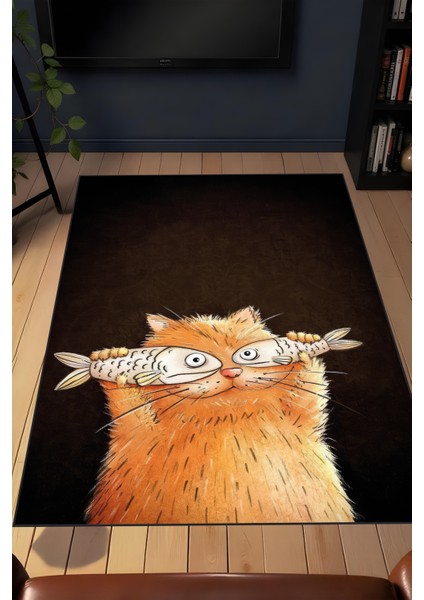 Makinede Yıkanabilir Kedi Çocuk Halısı Kaymaz Taban Leke Tutmaz Mutfak Halısı Salon Halısı ve Yolluk fiyatları