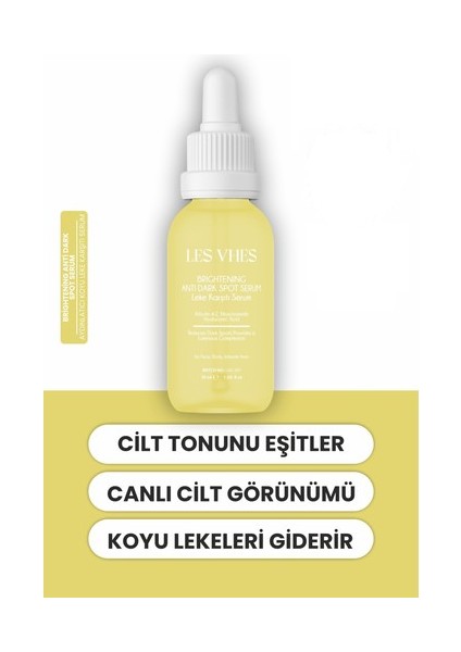 Leke Karşıtı Cilt Serumu Glutatyon ve Niacinamide İçerikli 30 ml Tüm Cilt Tiplerine Uygun indirimleri