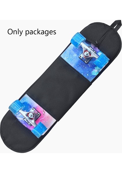 Seyahat Taşıma Çantası Güverte Koruması Açık Fermuar Kaykay Sırt Çantası Tutamak Ayarlanabilir Kayış Omuz Hafif Çift Rocker (Yurt Dışından) modelleri