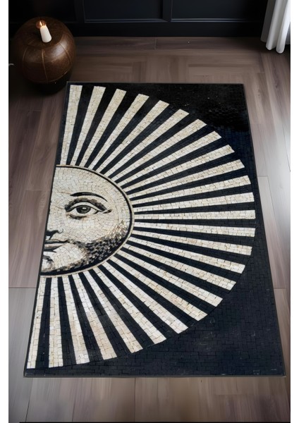 Makinede Yıkanabilir Siyah Beyaz Kaymaz Taban Leke Tutmaz Salon Halısı Genç Halısı Çocuk Halısı fiyatları