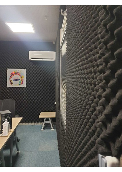 Ses Yalıtım Akustik Yumurta Sünger – 30mm, 100x100cm, 50 DNS – Yankı Önleyici Sünger