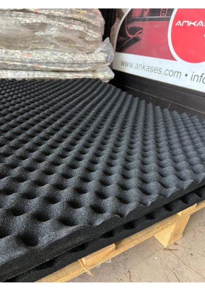 Ses Yalıtım Akustik Yumurta Sünger – 30mm, 100x100cm, 50 DNS – Yankı Önleyici Sünger