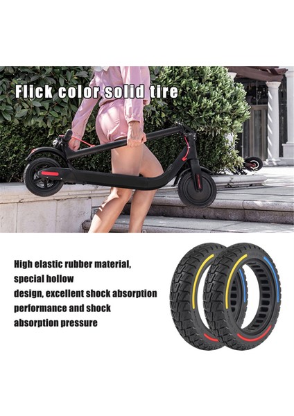 9.5inch 9.5x2-6.1 Katı Lastik Elektrikli Scooter Aşınmaya Dayanıklı Off-Road Lastikleri M365 Elektrikli Scooter (Yurt Dışından) indirimleri