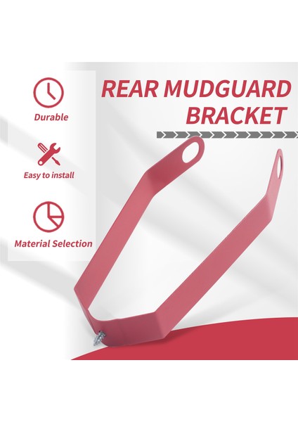 Segway Ninebot Için Arka Çamurluk Braketi G30 Max Electric Scooter Kırmızı (Yurt Dışından) indirimleri