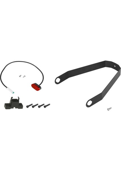 Ninebot G30 Max Elektrik Scooter Arka Çamurluk Braketi Arka Ilight Vidalı Kapak Seti, Siyah (Yurt Dışından) fırsatları