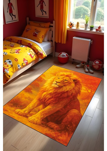 Dijital Baskı Futbol Halısı Makinede Yıkanabilir Anti Bakteriyel Leke Tutmaz Kaymaz Taban