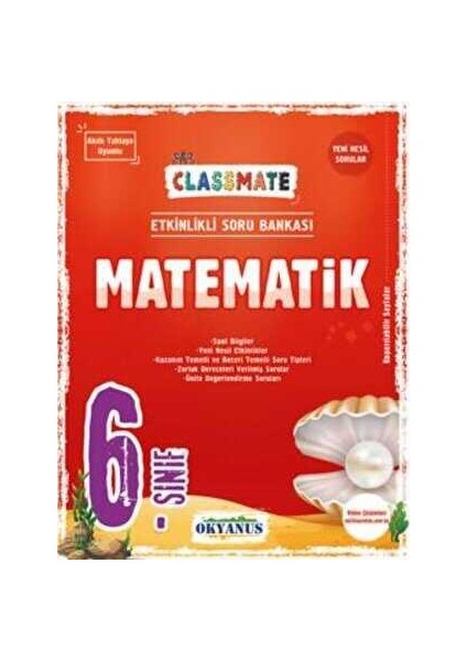 6. Sınıf Classmate Matematik Soru Bankası