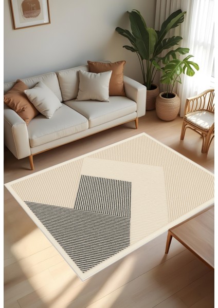 Makinede Yıkanabilir Geometrik Desen Kaymaz Taban Leke Tutmaz Mutfak Halısı Salon Halısı ve Yolluk fiyatları