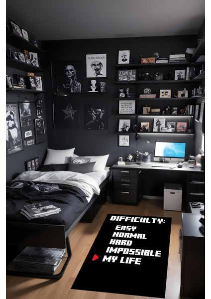 Dijital Baskı Modern Kaymaz Taban Leke Tutmaz Makinada Yıkanabilir Salon Halısı ve Genç Halısı fiyatları