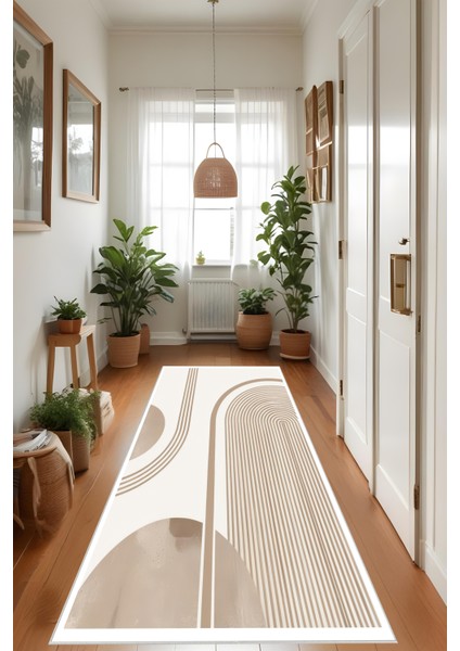 Bohem Bej Halı - Dijital Yıkanabilir Kaymaz Taban Leke Tutmaz Salon Halısı Mutfak Halısı ve Yolluk fiyatları