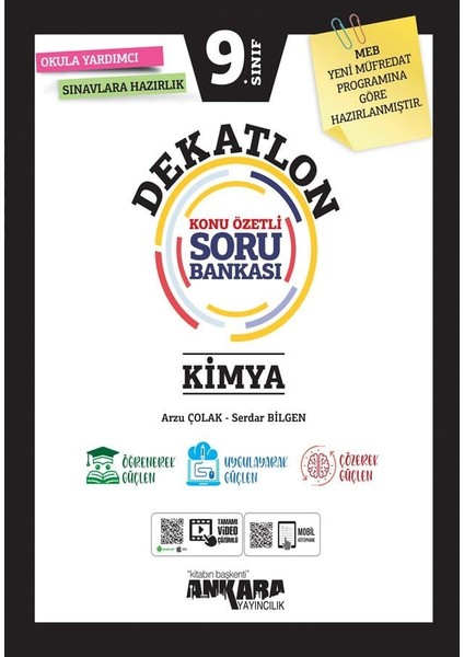 9. Sınıf Kimya Dekatlon Soru Bankası