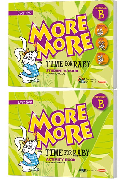 More More Time For Raby Preschool (B) Students + Activity Book 5-6 Yaş