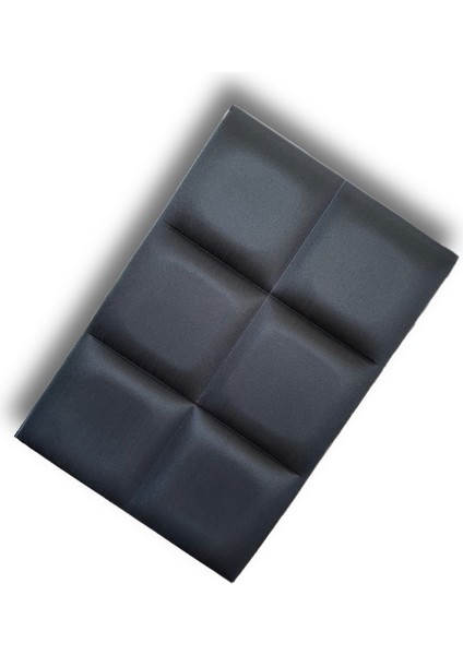 Akustik 3D Dolgulu Parlak Yüzeyli Siyah Panel 50X33CM Kalınlık 30MM modelleri