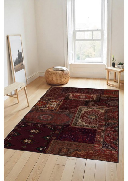 Makinede Yıkanabilir Dijital Baskı Kaymaz Taban Leke Tutmaz Mutfak Halısı Salon Halısı ve Yolluk