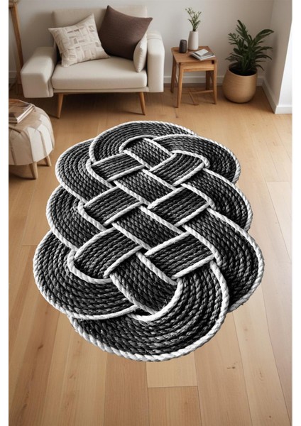 Dijital Baskı Lazer Kesim Örgü 3 Boyut Dekoratif Makinada Yıkanabilir Salon Mutfak ve Yolluk Halısı fiyatları