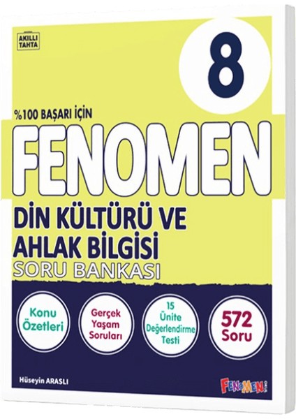 Fenomen Okul 8. Sınıf Din Kültürü Soru Bankası