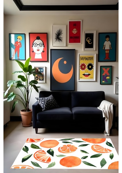 Dijital Baskı Modern Kaymaz Taban Leke Tutmaz Makinada Yıkanabilir Mutfak Halısı ve Balkon Halısı fiyatları