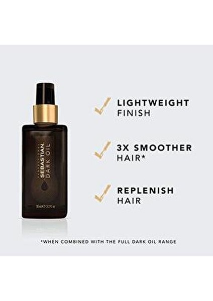 Dark Oil Hair Care Oil For Broken Hair 95 ml GKÜRN375 modelleri