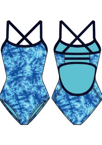 Durafast Elite® Tf Kız Çocuk Mayosu - Azultec