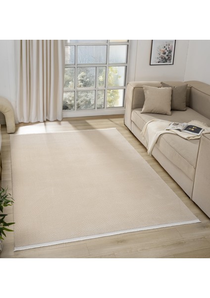 Sahra Serisi Kalın Akrilik Dokuma Salon Mutfak Koridor Kesme Yolluk Dokuma makine halısı