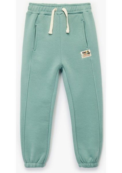 Beli Bağlamalı Basic Jogger Eşofman Altı