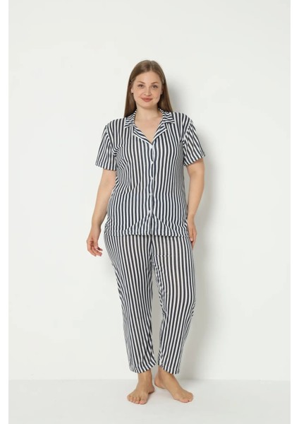 Kadın Gömlekli Pijama Ikili Takım fırsatları