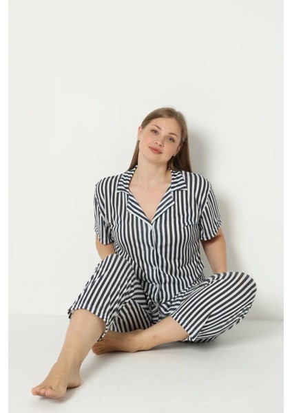 Kadın Gömlekli Pijama Ikili Takım indirimleri