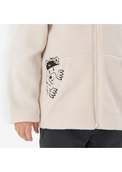 Quechua Çocuk Outdoor Polar Mont - 2/6 Yaş - Bej - Sherpa NH500 indirimleri