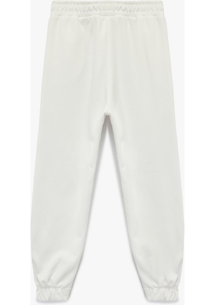 Şardonlu Beli Lastikli Baskılı Jogger Eşofman Altı fiyatları