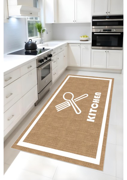 Dijital Baskı Yıkanabilir Leke Tutmaz Kaymaz Taban Salon Halısı Mutfak Halısı – Modern Tasarım