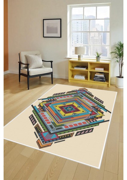 Makinede Yıkanabilir Kaymaz Taban Leke Tutmaz Bohem Desen Mutfak Halısı Salon Halısı ve Yolluk fiyatları