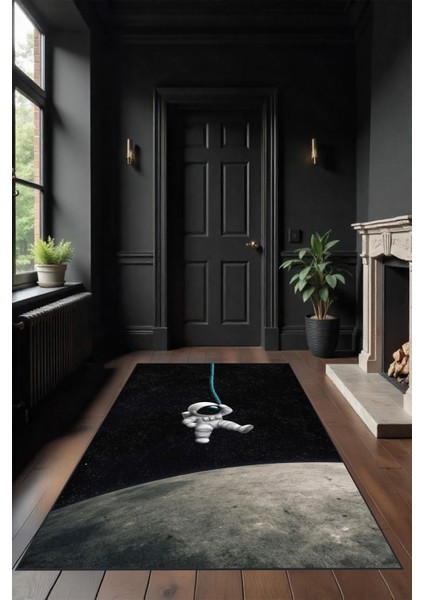 Makinede Yıkanabilir Uzay Temalı Kaymaz Taban Leke Tutmaz Gamer Çocuk Halısı Salon Halısı ve Yolluk fiyatları