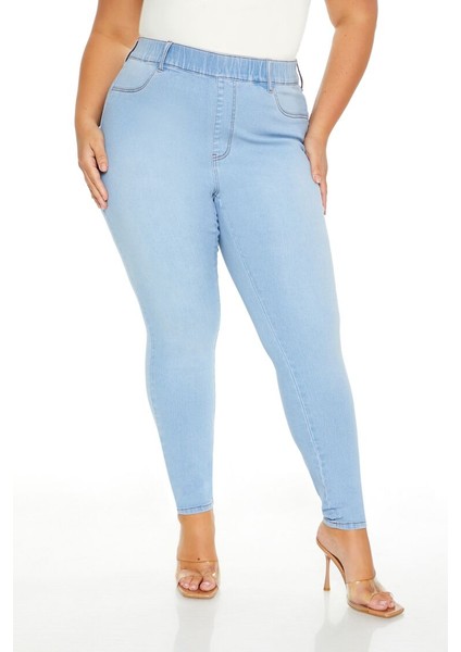 Plus Size Skinny Jean Pantolon