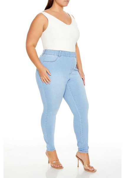 Plus Size Skinny Jean Pantolon fırsatları