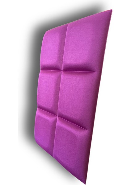 Akustik 3D Dolgulu Parlak Yüzeyli Mor Panel 50X33CM Kalınlık 30MM fiyatları