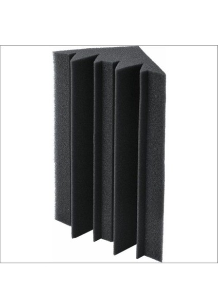 Akustik Köşe Bass Trap – 25x25x70cm – Oda Akustiği ve Bas Kontrol Paneli