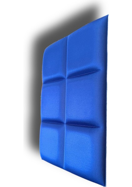 Akustik 3D Dolgulu Parlak Yüzeyli Mavi Panel 50X33CM Kalınlık 30MM fiyatları