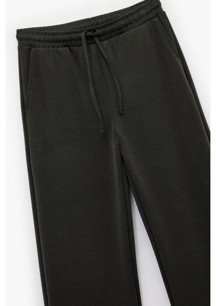 Yüksek Bel Geniş Paça Spor Eşofman Altı modelleri