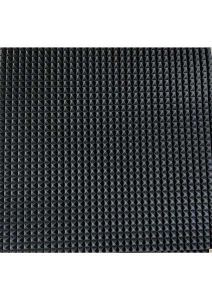 Ses Yalıtım Akustik Piramit Sünger – Yanmaz, 40mm, 50x100cm, 50 DNS – Ses İzolasyon Süngeri modelleri