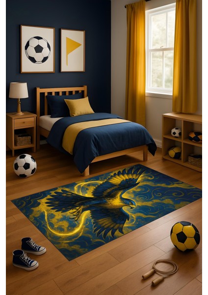 Dijital Baskı Futbol Halısı Makinede Yıkanabilir Anti Bakteriyel Leke Tutmaz Kaymaz Taban fiyatları