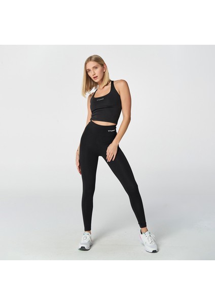 Hmlanelta Tıght Kadın Siyah Tayt 931188-2001